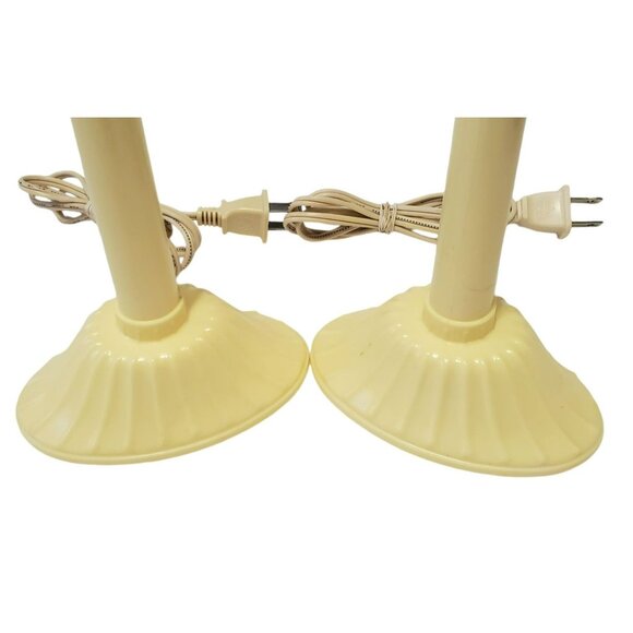 2 VTG NOMA Electric Candle Stick Wax Drips Window Decor Christmas Holiday Lights - Picture 6 of 7